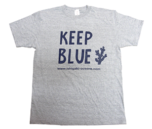 KEEP BLUE Tシャツ1